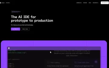Kiro screenshot, an AI coding editor in the IDE Matrix
